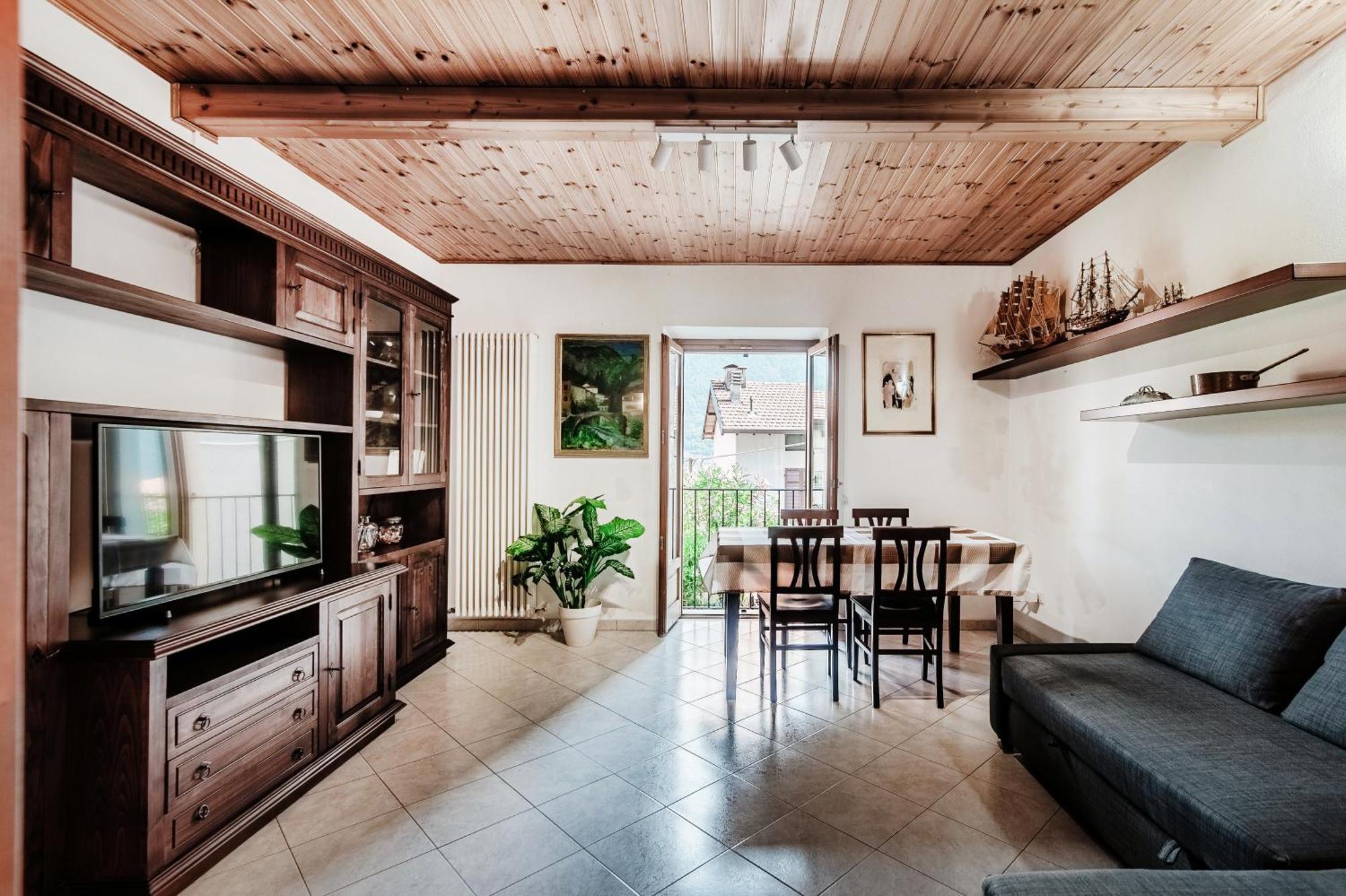 Delizioso Bilocale Vista Lago Colonno Kültér fotó