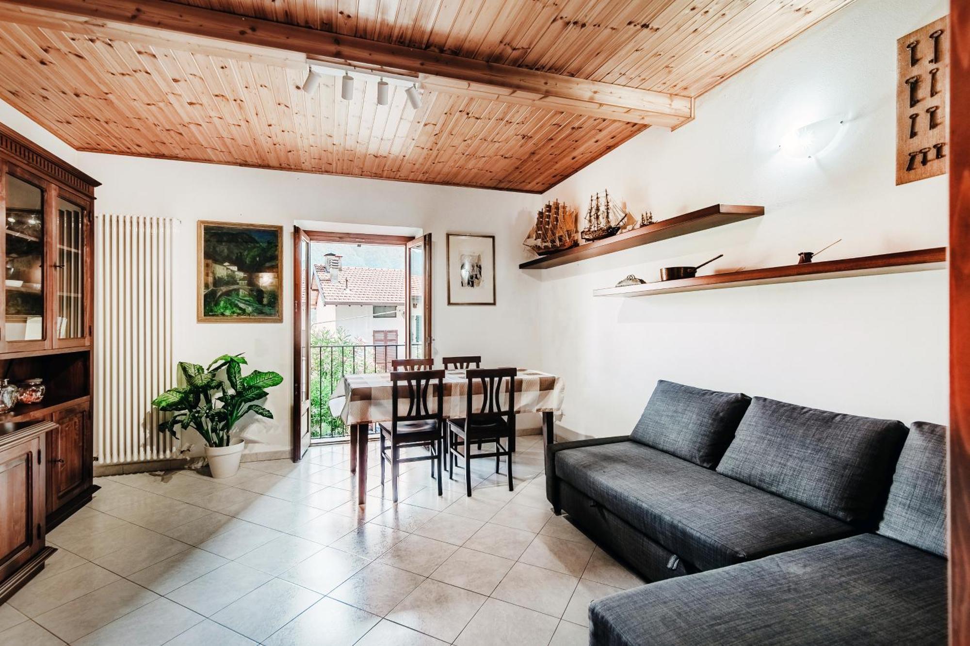 Delizioso Bilocale Vista Lago Colonno Kültér fotó