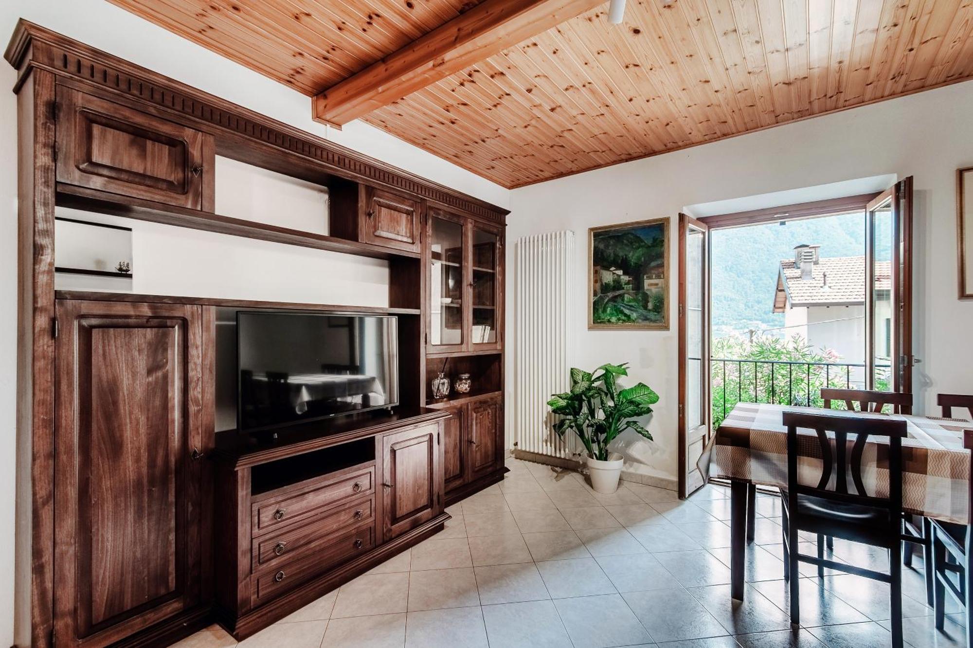 Delizioso Bilocale Vista Lago Colonno Kültér fotó